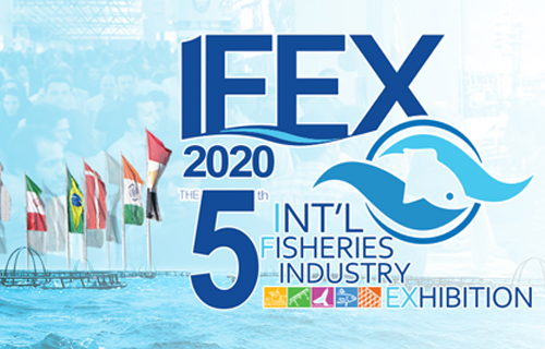Registration of the 5th International Exhibition of Fisheries, Aquaculture, Fishing, Seafood and Related Industries (IFEX2020) has begun.